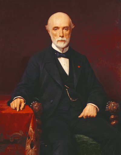 Louis-Charles de Saulces de Freycinet (1828-1923) by Achille Zo